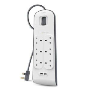 Belkin 2,4 Amp USB Charging 6-outlet Surge Protection Strip | BSV604AF2M