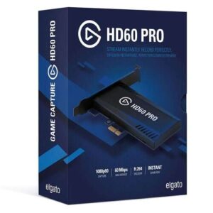 بطاقة التقاط الألعاب بتقنية Elgato HD60 Pro فائقة الكمون المنخفض | 1GC109901002