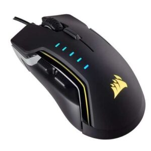 Corsair Gaming GLAIVE RGB Gaming Mouse, Backlit RGB LED, 16000 dpi, Optical, Aluminum | CH-9302111-NA