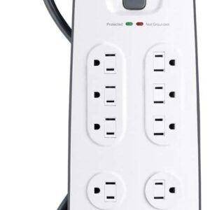Belkin 8-Outlet Surge Protector with 6-Foot Cord (BV108200-06)