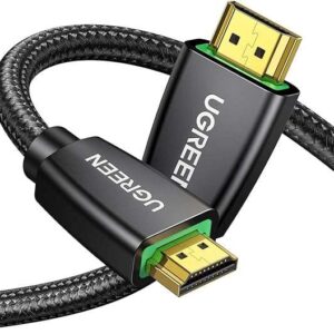 UGREEN HDMI Cable 4K 5M HDMI 2.0 18Gbps High-Speed 4K@60Hz HDMI to HDMI Video Wire Ultra HD 3D 4K HDMI Cord Braided Compatible with MacBook Pro UHD TV Nintendo Switch Xbox Playstation PS5/4 PC Laptop