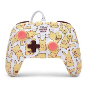 Enhanced Wired Controller for Nintendo Switch™ - Pikachu™ Blush