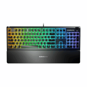 Apex 3 Water Resistant Whisper Quiet Keyboard with RGB Lighting