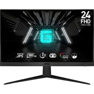 MSI G2412F IPS 24-Inch FHD 180Hz 1ms Gaming Monitor - Black | 9S6-3BB91T-004