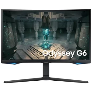 Samsung Gaming Monitor 27" LS27BG650 Curved QHD Ergonomic Smart TV IoT Hub 1 ms 240 hz