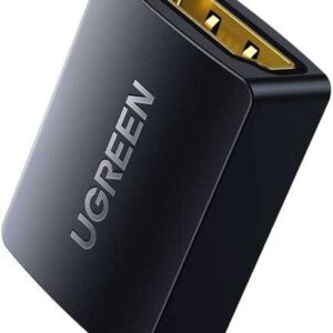 UGREEN HDMI Coupler 4K HDMI Adapter - Female to Female HDMI Connector, Support 3D 4K 1080P HDMI Extender for HDTV Roku TV Stick, Nintendo Switch, Xbox One PS4 PS3 Laptop PC, Black | 20107