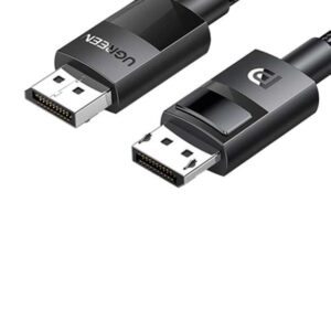 Ugreen  1.4 Male Plastic Case Braided Cable, DP Male to DP Male, Black