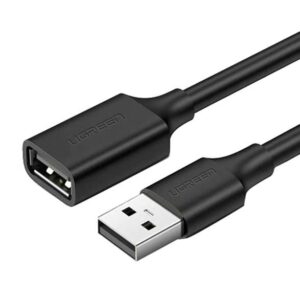 Ugreen Usb 2.0 A Male To A Female Cable 5m (black)