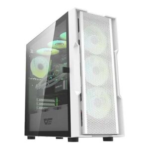 darkFlash DK431 EATX Full Mesh Gaming Case - White | DK431-MESH-W