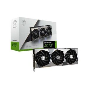 Msi GeForce RTX 4070 Ti Suprim 12GB GDDR6X Graphics Card, DLSS 3