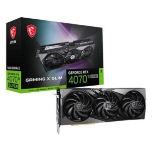 MSI GeForce RTX 4070 Ti SUPER 16G GAMING X SLIM Graphics Card, DLSS 3