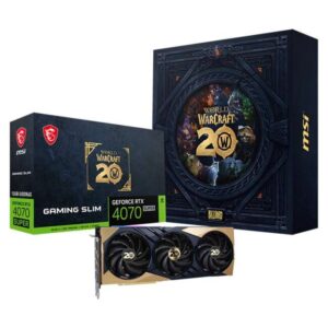 MSI GeForce RTX 4070 SUPER 12G GAMING SLIM World of Warcraft EDITION Graphic Card | 912-v513-884