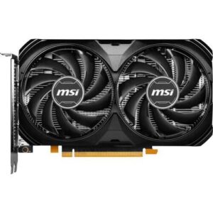 MSI GeForce RTX 4060 VENTUS 2X BLACK 8G OC Graphics Card, DLSS 3 | 912-V516-012