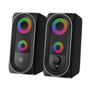 Porodo Gaming Stereo Bluetooth Speakers 10W - Black