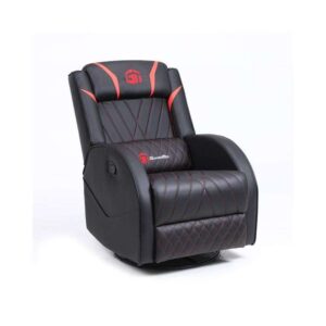 GamerTek Elite Gaming Recliner - Black & Red