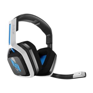 Logitech Astro A20 Wireless Gaming Headset for PlayStation PS5/PC/Mac, Black/White/Grey