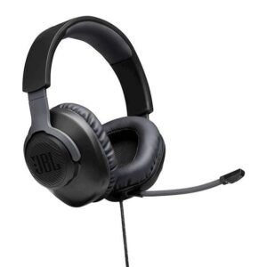 JBL Quantum 100 Surround Wired Over-Ear Gaming Headset for PC/PS4/Xbox One/Nintendo Switch/Mobile Devices, Black
