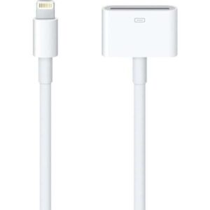 Apple Lightning to 30-Pin Adapter 20cm Cable - White | MD824