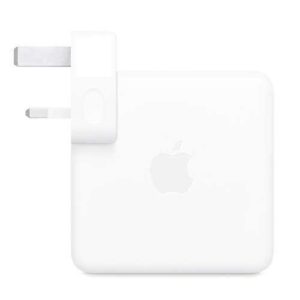 Apple 61W USB Type-C Power Adapter Efficient Charging at Home & Office - White | MNF72