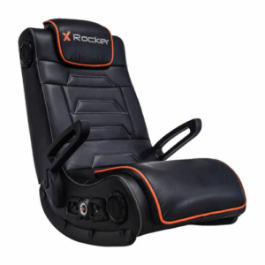 X Rocker Sentinel RGB 4.1 Stereo Audio Gaming Chair with Vibrant LED Lighting, Wireless & Bluetooth Ready, Sound Reactive Vibration, Deep Foam Padding, Flip-up Armrests, Black | 5113301