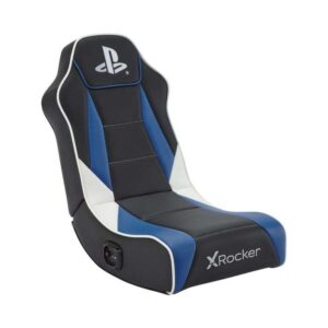 X Rocker Playstation Geist V2 2.0 Floor Rocker Black Gaming Chair