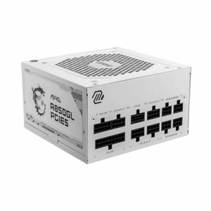 MSI MAG A850GL PCIE5 80 PLUS Gold Modular Power Supply - White | 306-7ZP8A31-CE0
