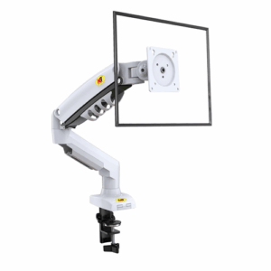 NB North Bayou Monitor Desk Mount Stand Full Motion Swivel Monitor Arm with Gas Spring for 17-30''Monitors(Within 4.4lbs to 19.8lbs) Computer Monitor Stand F80-W
