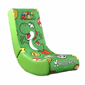X Rocker Nintendo Video Rockers, Yoshi Power Up Edition Gaming Chair, Classic Floor Chair With Iconic Character Artworks, Comfortable Foam Padding For Extra Support And Durability | 71339