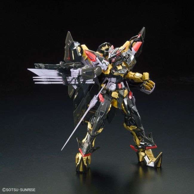 BANDAI 1/144 RG #24 Gundam Astray Gold Frame Amatsu Mina - Image 2