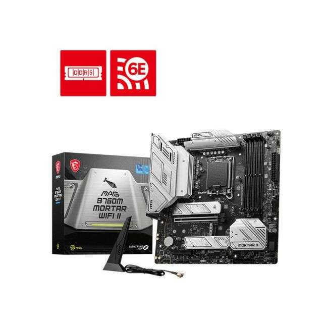 MSI MAG B760M MORTAR WIFI II 911-7E13-001/006