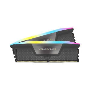 Corsair VEN RGB 64GB (2x32GB) DDR5 DRAM 6000MHz - Black Memory RAM