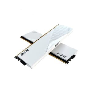 XPG LANCER RGB DDR5 DRAM 32GB 2x16GB 6000MHz CL40 White Heatsink Desktop Memory Kit