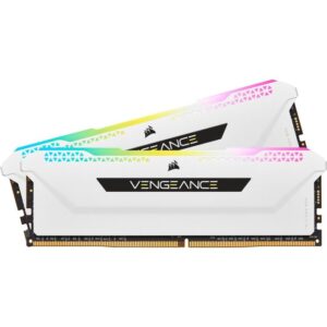 Corsair Veng RGB PRO SL  16GB ( 2 X 8GB ) 3600 DDR4 White PC Memory RAM