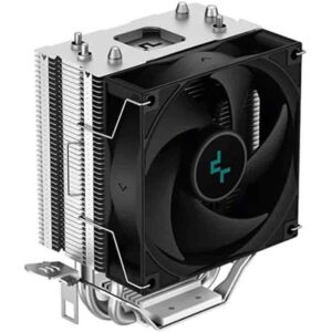 DeepCool AG300 Single Tower 92mm CPU Cooler, 500-3050 RPM Fan Speed, 36.75 CFM Airflow, 1.56W Power, 30.5 dBAFan Noise, Hydro Bearing, 4 Pin PWM Fan Connector, Black | R-AG300-BKNNMN-G