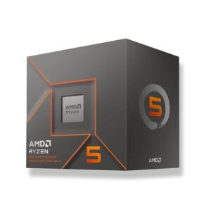 AMD Ryzen 5 8600G 4.3GHz AM5 Desktop Processor, 6 Cores & 12 Threads, 5GHz Max Boost Clock, 6MB L2 & 16MB L3 Cache, AMD Radeon 760M, Dual CH DDR5-5200 Slots 256 GB Max Memory