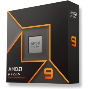 AMD Ryzen 9 9950X AM5 CPU Processor, 16 Cores & 32 Threads, 64MB L3 Cache, Up to 5.7 GHz Max Boost Clock, DDR5 Memory Type, Zen 5 Architecture, AMD Radeon Graphics | 100-100001277WOF