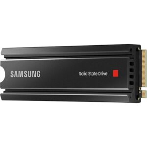 SAMSUNG 980 PRO 2TB with Heatsink PCIe 4.0 NVMe SSD, 2TB | MZ-V8P2T0CW
