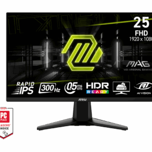 MSI 25" 300 Hz Rapid IPS FHD Monitor 0.5ms Adaptive Sync 1920 x 1080 MAG 255XF