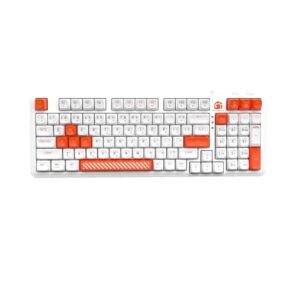 GamerTek Arcade Keys Wireless Mechanical Gaming Keyboard White