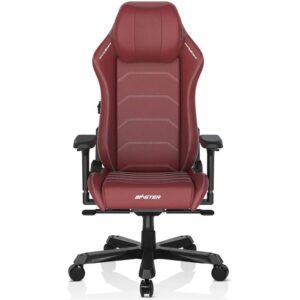 DXRacer 1238S Master Series Gaming Chair, Microfiber Leather, 4D Armrests, Multi-functional Tilt, 3″ Casters, High Density Mold Shaping Foam, 220lbs Recommended Weight, Red | MAS-I238S-R-A3