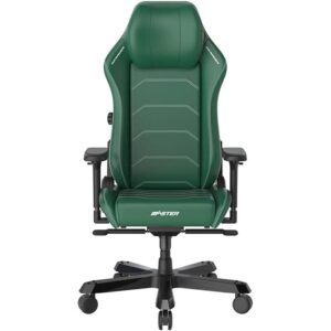 DXRacer 1238S Master Series Gaming Chair, Microfiber Leather, 4D Armrests, Multi-functional Tilt, 3″ Casters, High Density Mold Shaping Foam, 220lbs Recommended Weight, XL Size,Green | MAS-I238S-G-A3