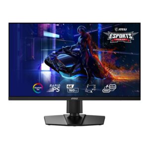 MSI 274URF QD 27" 4K, IPS, 160Hz, 0.5ms, Gaming Monitor - Black | 9S6-3CC29H-263