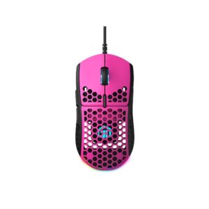 GamerTek GM16 Ultralight Precision Gaming Mouse - Raspberry