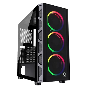 GAMEON TRIDENT II Mid Tower Gaming Case (ARGB)