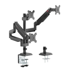 GAMEON GO-5367 Triple Monitor Arm For Gaming And Office Use, 17" - 30", Each Arm Up To 6 KG