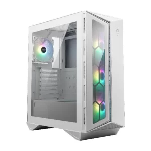 MSI MPG GUNGNIR 110R Mid Tower ARGB Gaming Case - White | 306-7G10W21-W57