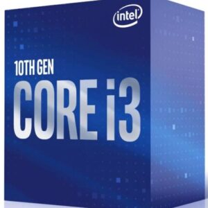 Intel Core i3-10100F 3.6GHz, Quadcore, 6MB, LGA1200, No Graphics CPU Box Processor - Comet Lake | BX8070110100F