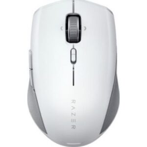 Razer Pro Click Mini Portable Wireless Mouse, Hyper Scroll Technology, Ambidextrous, 12000 Dpi, Optical Sensor, HyperSpeed 2.4GHz, Bluetooth, White | RZ01-03990100-R3G1