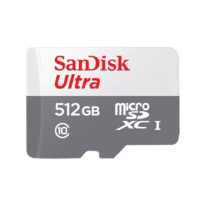 SanDisk 512GB Ultra microSDXC UHS-I Transfer Speeds of up to 100MB/s Read Speed Up to 100MB/s SDSQUNR-512G-GN3MN 512 GB