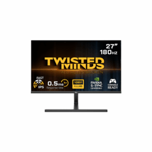 Twisted Minds 27'‘, curve, FHD 180Hz, VA, 1ms, HDMI2.0, HDR Gaming Monitor TM27FHD180VA